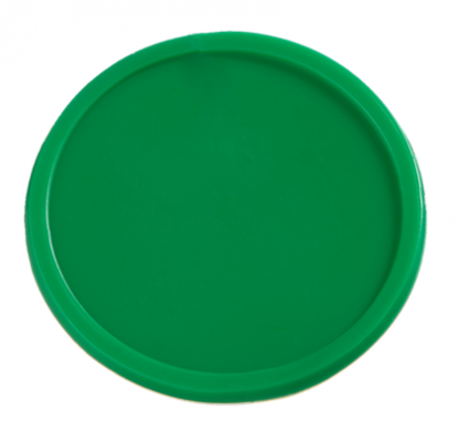 25mm Plain Green Tokens