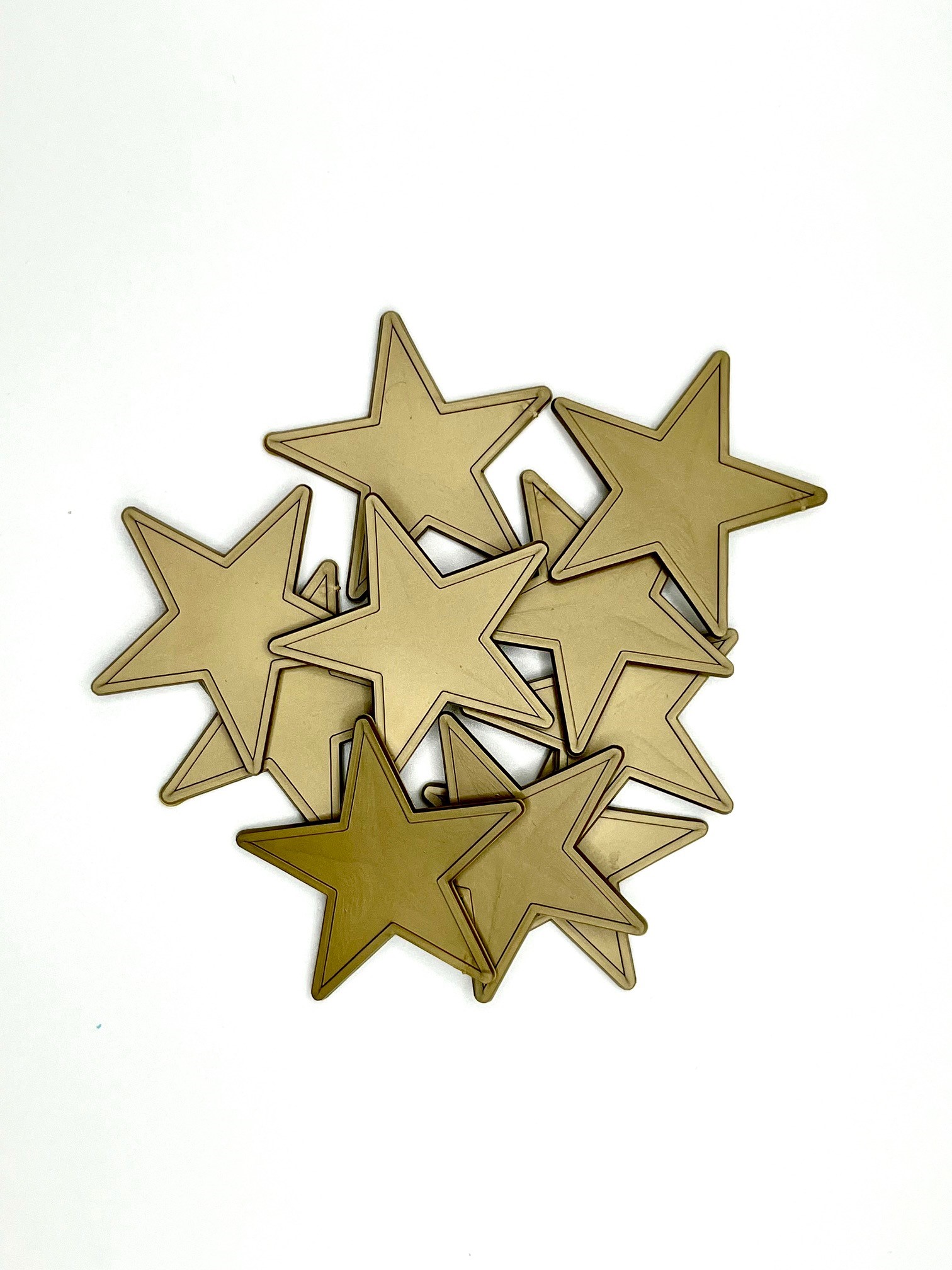 Star Token Colorful Gold Star Tokens